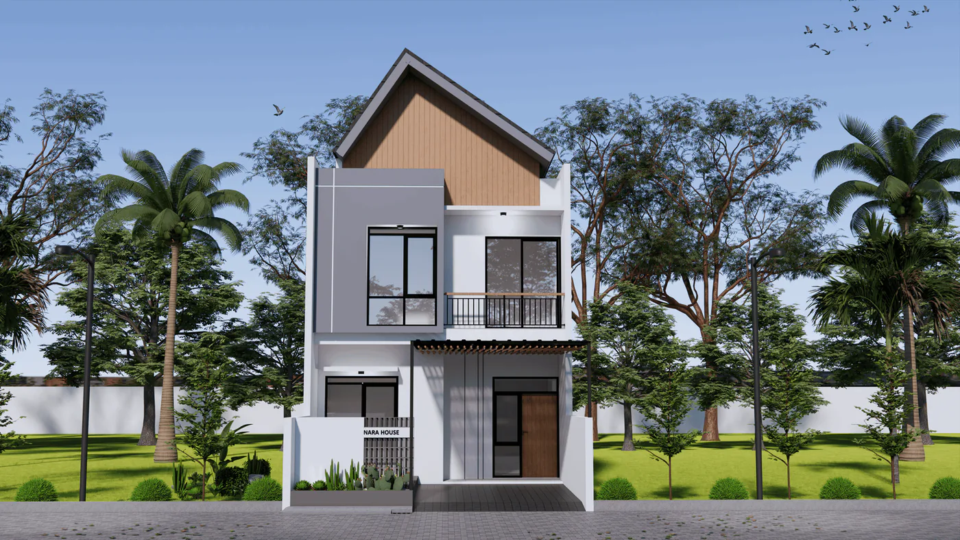 Tampak rumah Sena Prime